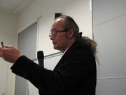 Débat sur le gaz de schiste à l'Université de Luxembourg, le 8 octobre 2012: Claude Turmes