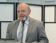 Marco Gaasch, président de la Chambre de l'Agriculture, à la conférence-débat sur la PAC du 29 septembre 2012
