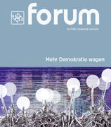La couverture du magazine Forum de novembre 2012