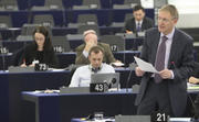 Le commissaire en charge de l'Environnement, Janez Potocnik, devant le Parlement européen le 20 novembre 2012 (c) Union européenne 2012 - Parlement européen