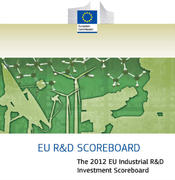 Le tableau de bord des investissements industriels dans la R&D dans l'UE, un document présenté par la Commission européenne le 6 décembre 2012