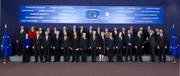 Les chefs d'Etat et de gouvernement de l'UE réunis en Conseil européen le 13 décembre 2012 (c) Conseil de l'UE