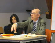Géraud Sajust de Bergues était l'invité d'un séminaire de midi de l'Université de Luxembourg le 28 novembre 2012