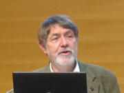 Charles Margue de TNS-ILRES, lors du débat "Quel droit de vote pour les étrangers au Luxembourg?", le 29 janvier 2013 à Luxembourg