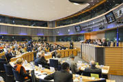 Jean-Claude Juncker devant les eurodéputés de la commission ECON le 10 janvier 2013 © European Union 2013 EP