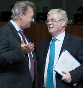Jean Asselborn et Eamon Gilmore au Conseil Affaires générales du 4 février 2013 (c) Conseil de l'UE