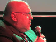 Patrick Dury, président du LCGB, lors du débat sur les syndicats dans la crise organisé par WOXX et RTL, le 26 février 2013 à Luxembourg