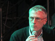 Jean-Claude Thümmel, président du Landesverband, lors du débat sur les syndicats dans la crise organisé par WOXX et RTL, le 26 février 2013 à Luxembourg