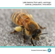 La couverture du rapport de l'Agence européenne de l'Environnement paru le 23 janvier 2013 et cité par Henri Kox dans sa question parlementaire portant sur les insecticides néonicotinoïdes