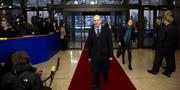 Luc Frieden à son arrivée à la réunion de l'Eurogroupe le 24 mars 2013 (c) Conseil de l'UE