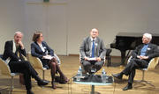 Quentin Dickinson, Martine Reicherts, Victor Weitzel et Heinz Wismann à Thionville le 9 avril 2013