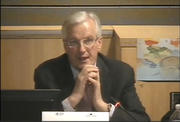 Michel Barnier au Comité des Régions le 13 mai 2013