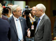 Jean-Claude Juncker et Herman Van Rompuy © Conseil européen