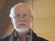 17e Rencontres européennes à Luxembourg, le 19 octobre 2013: L'ancien député de Déi Lénk, André Hoffmann
