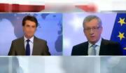 L'interview de Jean-Claude Juncker sur RTL avec Frank Goetz, le 7 janvier 2014   source:printscreen