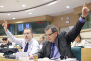 L'eurodéputé Marian-Jean Marinescu lors du vote sur le paquet Ciel unique européen 2 + en commission TRAN le 30 janvier 2014 © European Union 2014 - EP