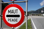 Un panneau routier en Autriche indiquant un péage (Source: Asfinag)