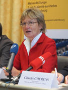 L'eurodéputé Mady Delvaux le 12.9.2014