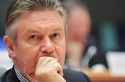 Karel De Gucht, membre de la CE chargé du Commerce, lors de son audition au Parlement européen (source: Commission européenne 2010)
