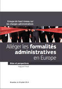 Le rapport intitulé "Alléger les formalités administratives en Europe – Bilan et perspectives" (Source : Commission)