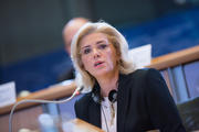 Corina Cretu devant la commission du développement régional du Parlement européen le 1er octobre 2014 (c) European Union 2014 - European Parliament
