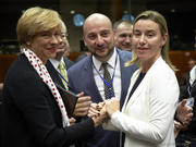 Le ministre luxembourgeois de la Défense, Etienne Schneider, assistait au Conseil Affaires étrangères dans sa formation "Défense", le 18 novembre 2014 (source: Conseil de l'UE)