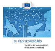 La Commission européenne a présenté le 4 décembre 2014 l'édition 20104 de son tableau de bord des investissements dans la R&D industrielle