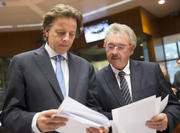 Jean Asselborn et son homologue néerlandais Bert Koenders lors du Conseil Affaires générales du 16 décembre 2014 (c) Le Conseil de l'UE