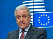 Le commissaire européen à la Migration et aux Affaires intérieures Dimitris Avramopoulos (Source : Conseil)