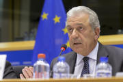 Le commissaire européen à la Migration et les Affaires intérieures, Dimitris Avramopoulos (Source: PE)