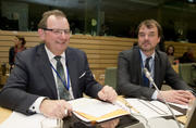 Le ministre luxembourgeois de l'Agriculture Fernand Etgen au Conseil, le 26 janvier 2015 (© European Union)