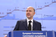 Pierre Moscovici a présenté les prévisions économiques d'hiver de la Commission européenne le 5 février 2015 (c) European Union 2015