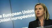 La Haute représentante de l’Union pour les Affaires étrangères, Federica Mogherini, lors d'une conférence de presse le 18 mai 2015 (Source : Conseil)