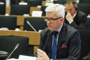 Andrzej Grzyb, rapporteur du projet de directive sur la limitation des émissions des installations moyennes au Parlement européen (source: Parlement)