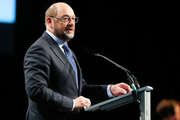 Le président du Parlement européen, Martin Schulz, lors des journées européennes du développenent. @European Union