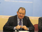 Fernand Etgen, ministre de l’Agriculture, de la Viticulture et de la Protection des consommateurs, le 7 janvier 2015