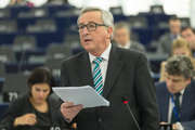 Jean-Claude Juncker au Parlement européen © Commission européenne