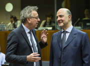 Pierre Gramegna et Pierre Moscovici © The European Union