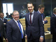 Fernanf Etgen et Martijn van Dam © Conseil de l'UE