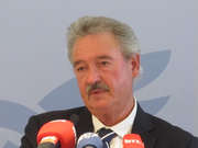 Jean Asselborn lors de la sa conférence de presse du 19 mai 2016 à Luxembourg