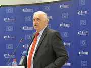 Charles Goerens à la Maison de l'Union européenne à Luxmebourg le 2 mai 2016
