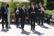 Xavier Bettel en visite à Paris le 23 août 2016, où il a rencontré François Hollande © Présidence de la République Française / J.Bonet