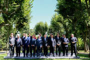 Les dirigeants sociaux-démocrates européens réunis le 25 Août 2016 à La Celle-Saint-Cloud © Présidence de la République Française