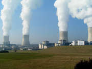 La centrale nucléaire de Cattenom (source: wikipedia commons)