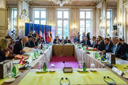 Neuf ministres des Transports européens étaient réunis à Paris le 31 janvier 2017 pour lancer l'Alliance du Routier"