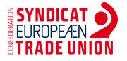 Le logo de la Confédération européenne des syndicats (CES / ETUC)